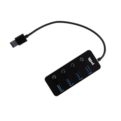 Iggual Hub Tipo A X 4 Puertos Usb 3 1 4buttons